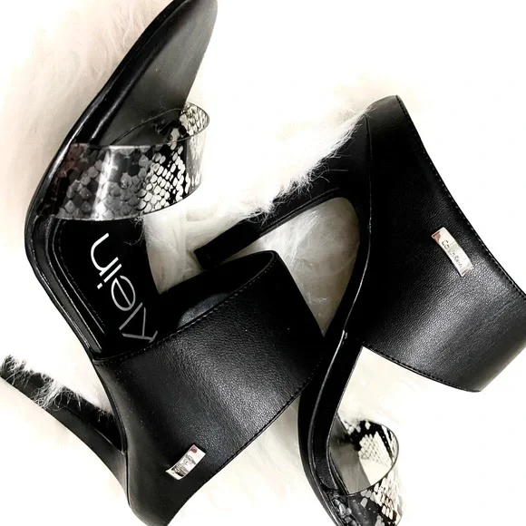StunningChic slip on CalvinKlein Heels - Picture 3 of 11